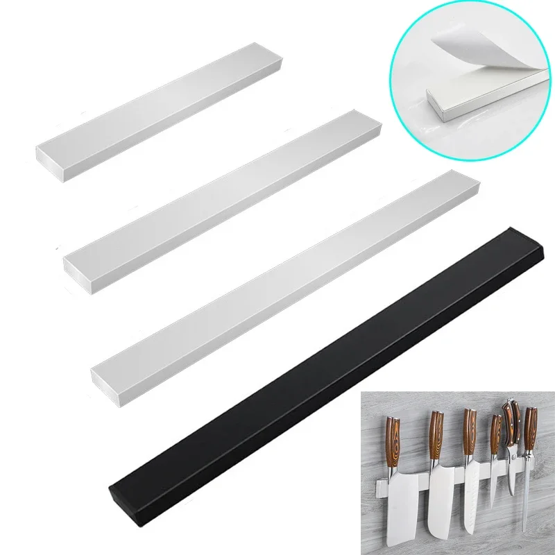 Magnetic Knife Strip - Самоклеящийся магнитный держатель для ножей, настенное