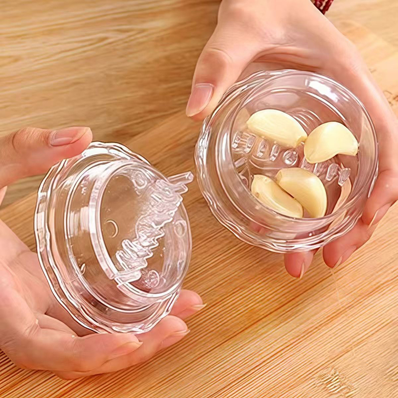 Kitchen Gadget Amazon - Многофункциональный новый кухонный пресс для чеснока,