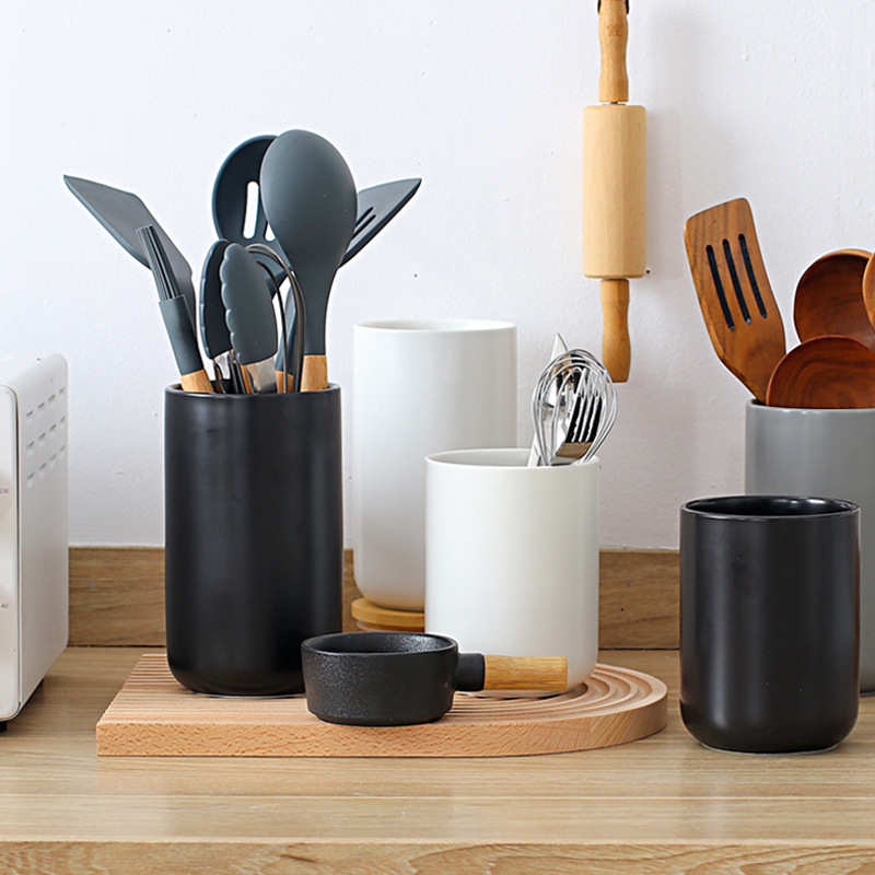 Kitchen Gadgets Under 100 - Керамическая канистра для хранения, скандинавский держатель