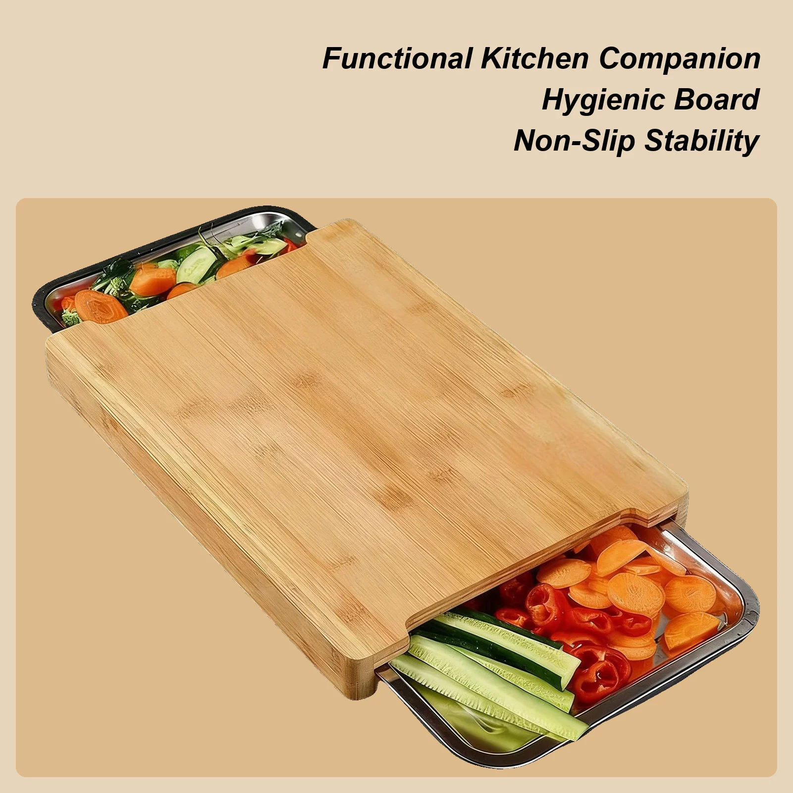 Bamboo Cutting Board - Экологичная бамбуковая разделочная доска для кухни