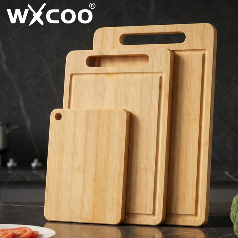 Bamboo Cutting Board - Двусторонняя бамбуковая разделочная доска WXCOO из