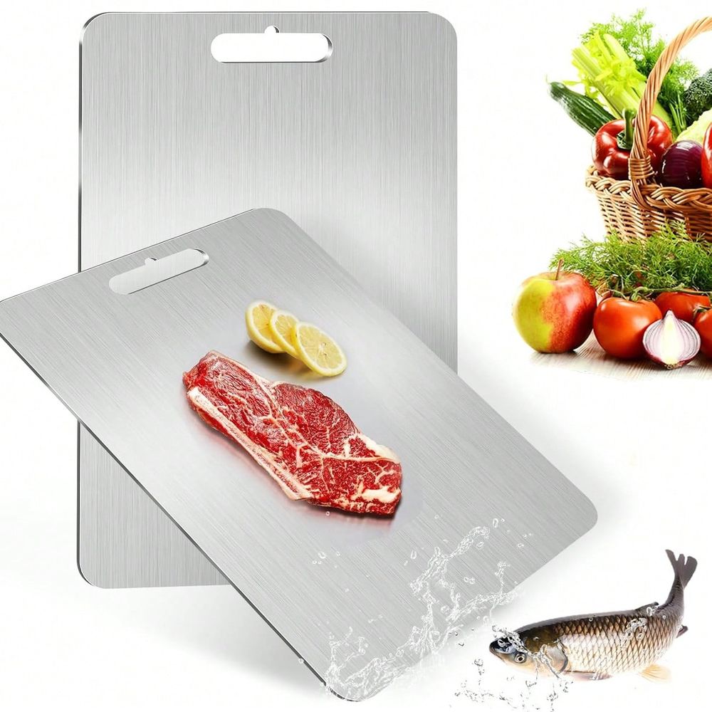 Bamboo Cutting Board - Набор разделочных досок из нержавеющей стали,