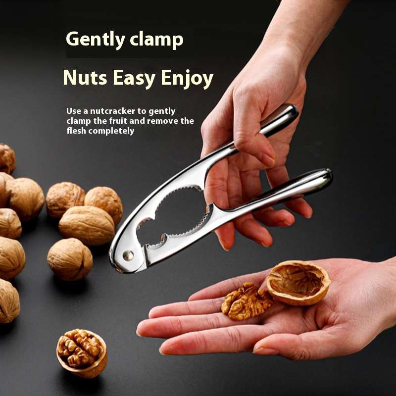 Kitchen Gadgets And Equipment - Ручной крекер для орехов из нержавеющей