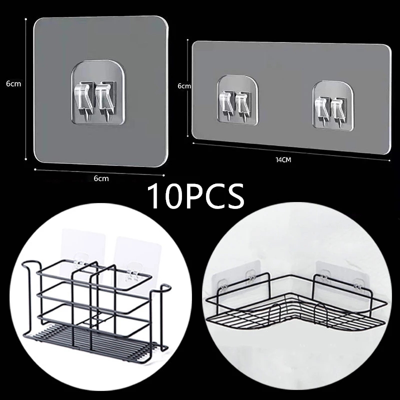 Kitchen Gadgets Rack - 10 шт., настенные крючки для хранения