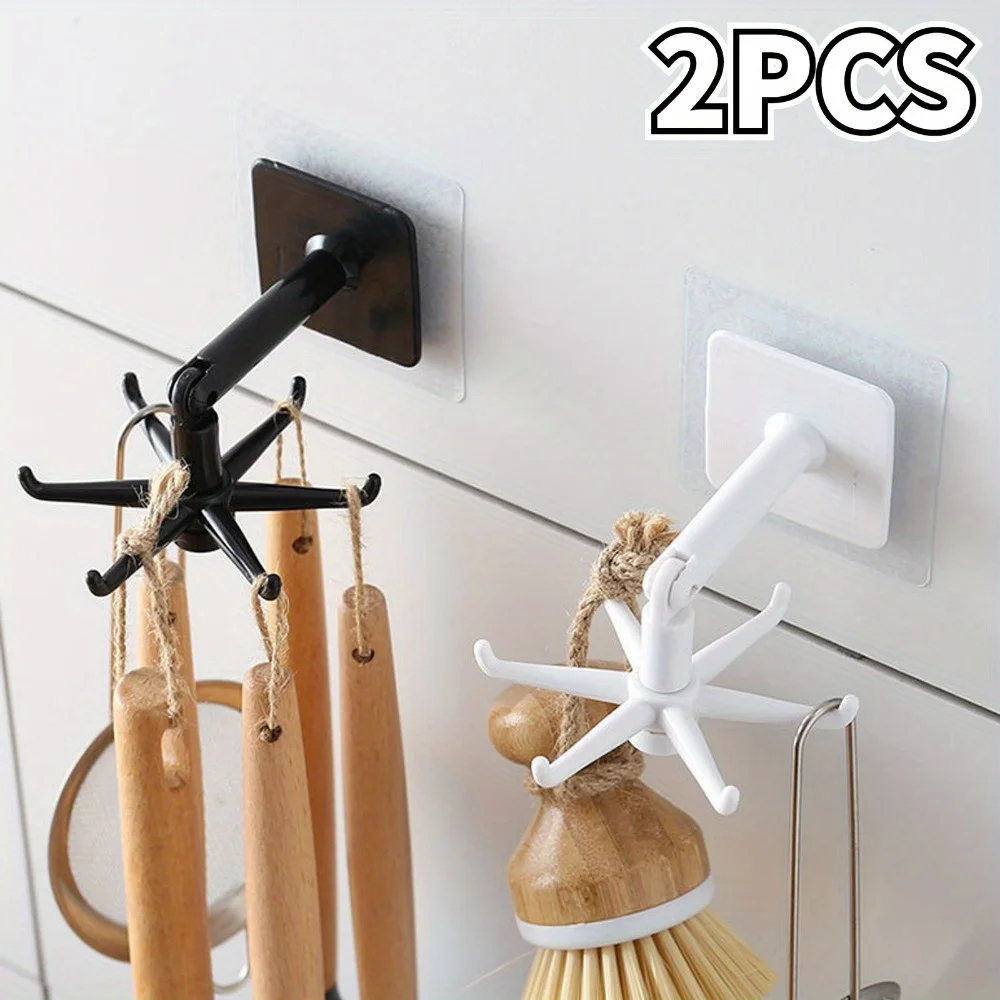 Kitchen Gadgets Rack - Кухонный крючок, многофункциональные крючки, вращающаяся на