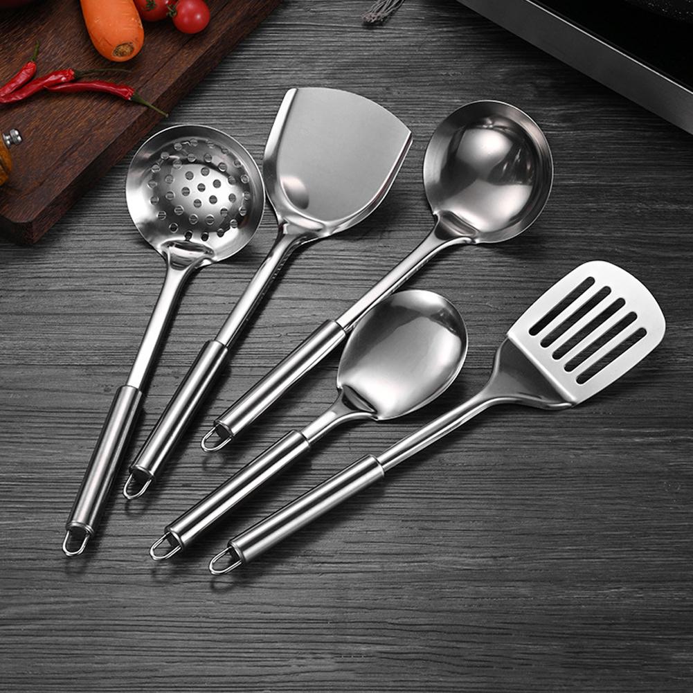 Kitchen Gadgets Under 100 - 5 шт./компл., практичная лопаточка из нержавеющей