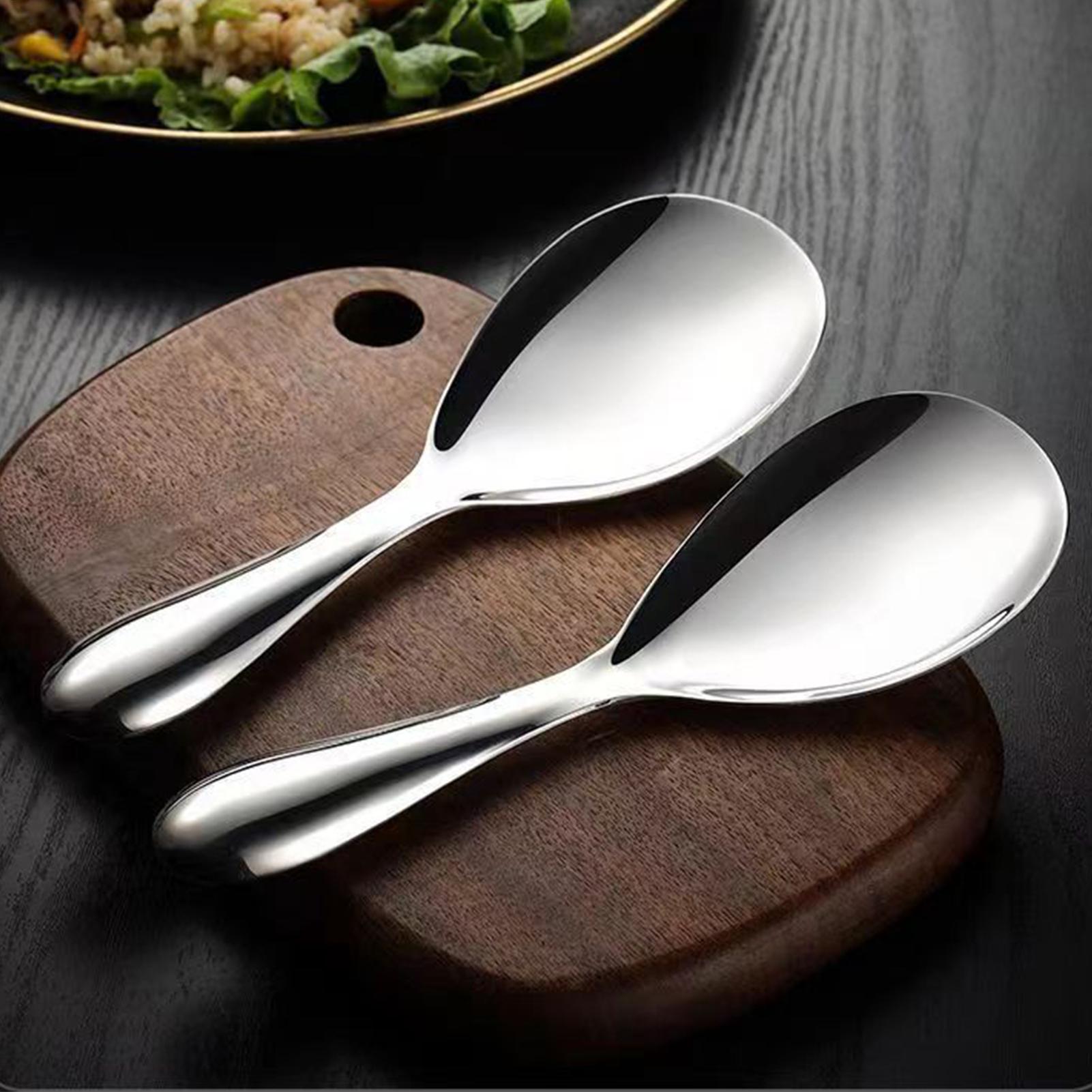 Kitchen Gadgets Under 100 - Ложка для риса из нержавеющей стали,