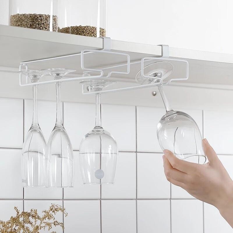 Kitchen Gadgets Rack - Металлический держатель для бокалов без сверления