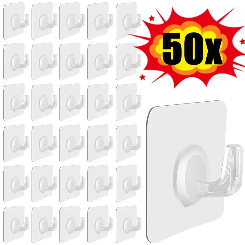 5-50 шт. прозрачные самоклеящи – обзор и цена Kitchen Gadgets Rack