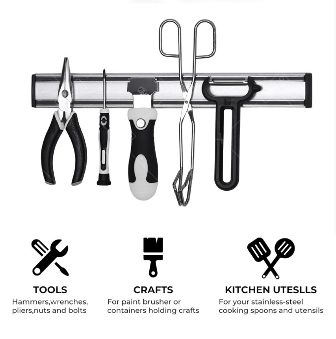 Держатель для кухонных ножей,  – обзор и цена Magnetic Knife Strip