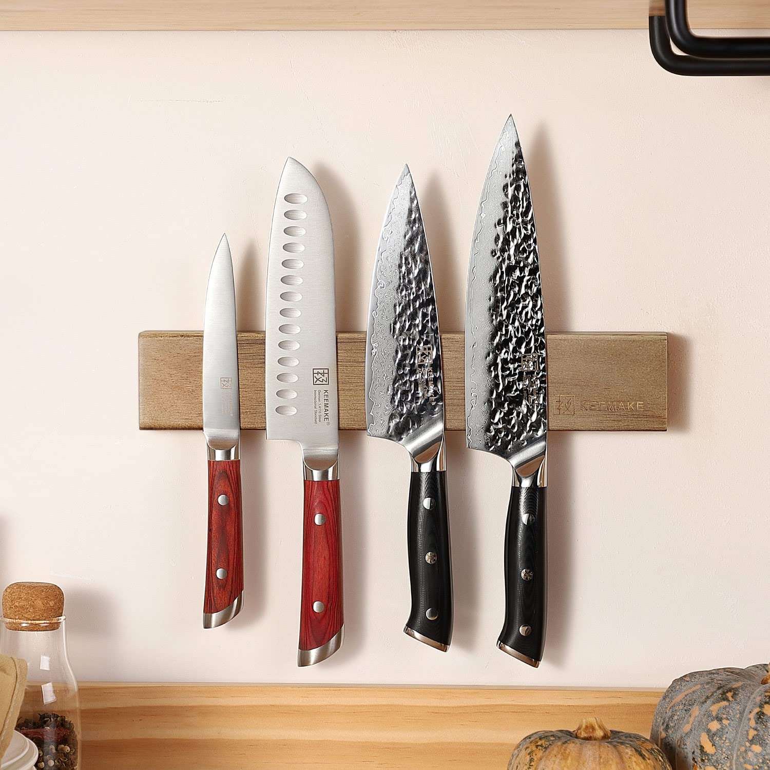 Магнитный держатель ножа KEEMA – обзор и цена Magnetic Knife Strip