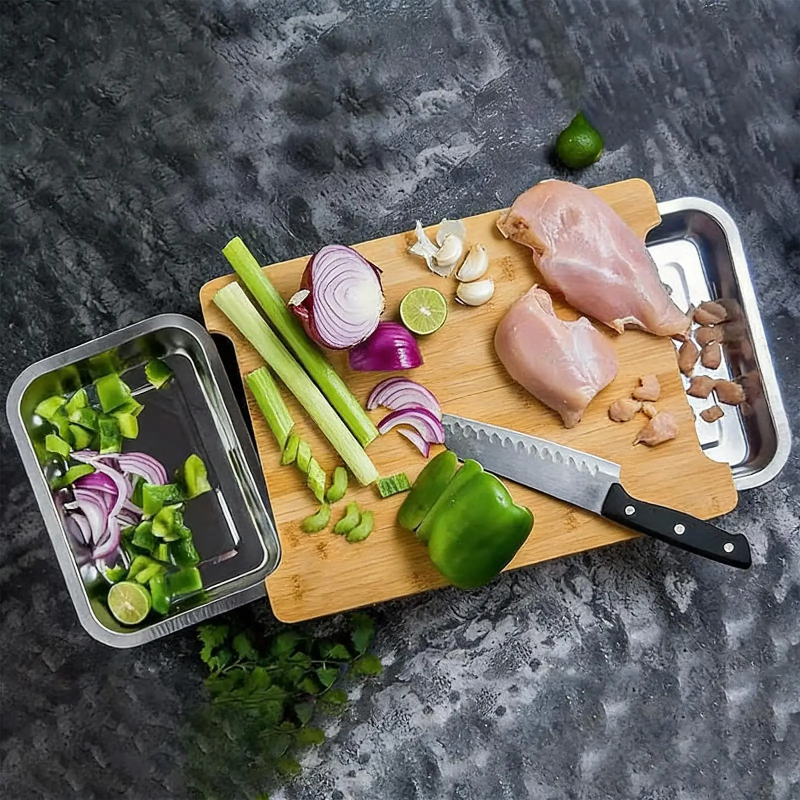 Экологичная бамбуковая раздело – обзор и цена Bamboo Cutting Board