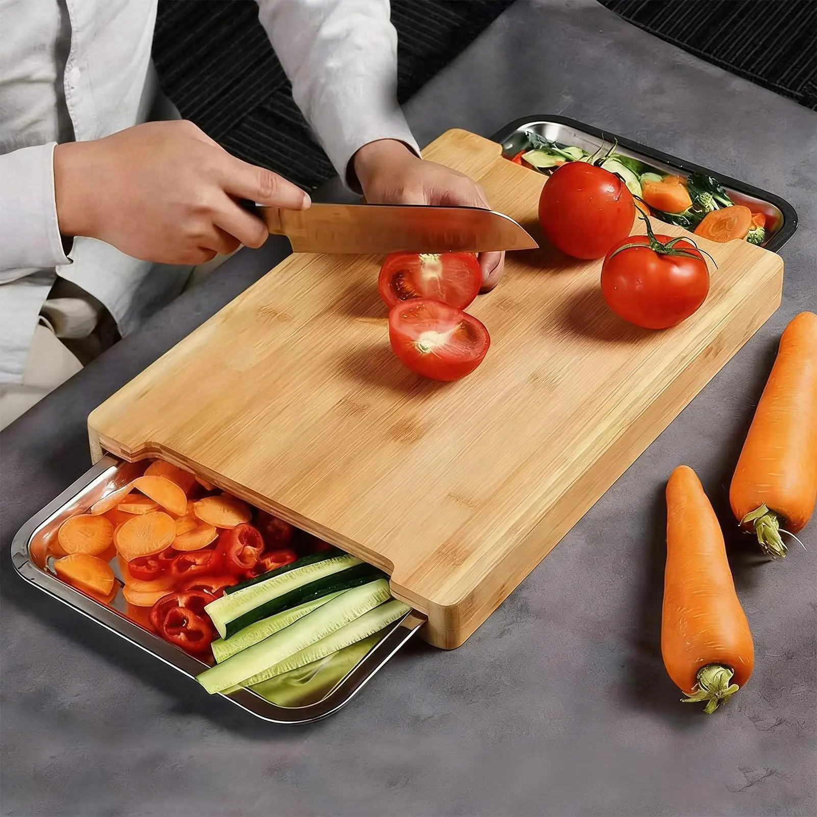 Экологичная бамбуковая раздело – обзор и цена Bamboo Cutting Board
