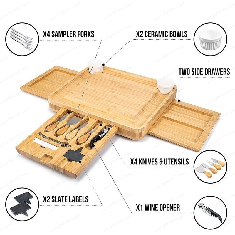 Набор из 3-х бамбуковых подста – обзор и цена Bamboo Cutting Board