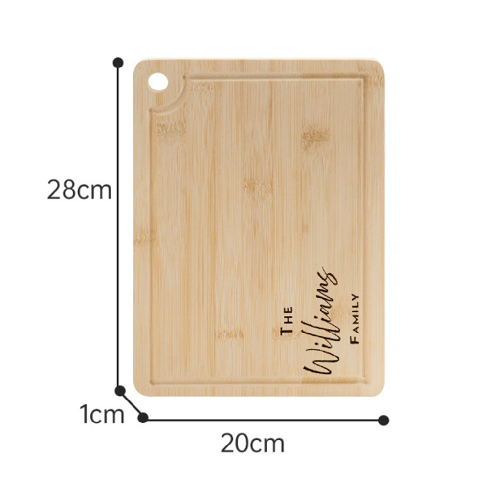 Персонализированное имя, 1 шт. – обзор и цена Bamboo Cutting Board