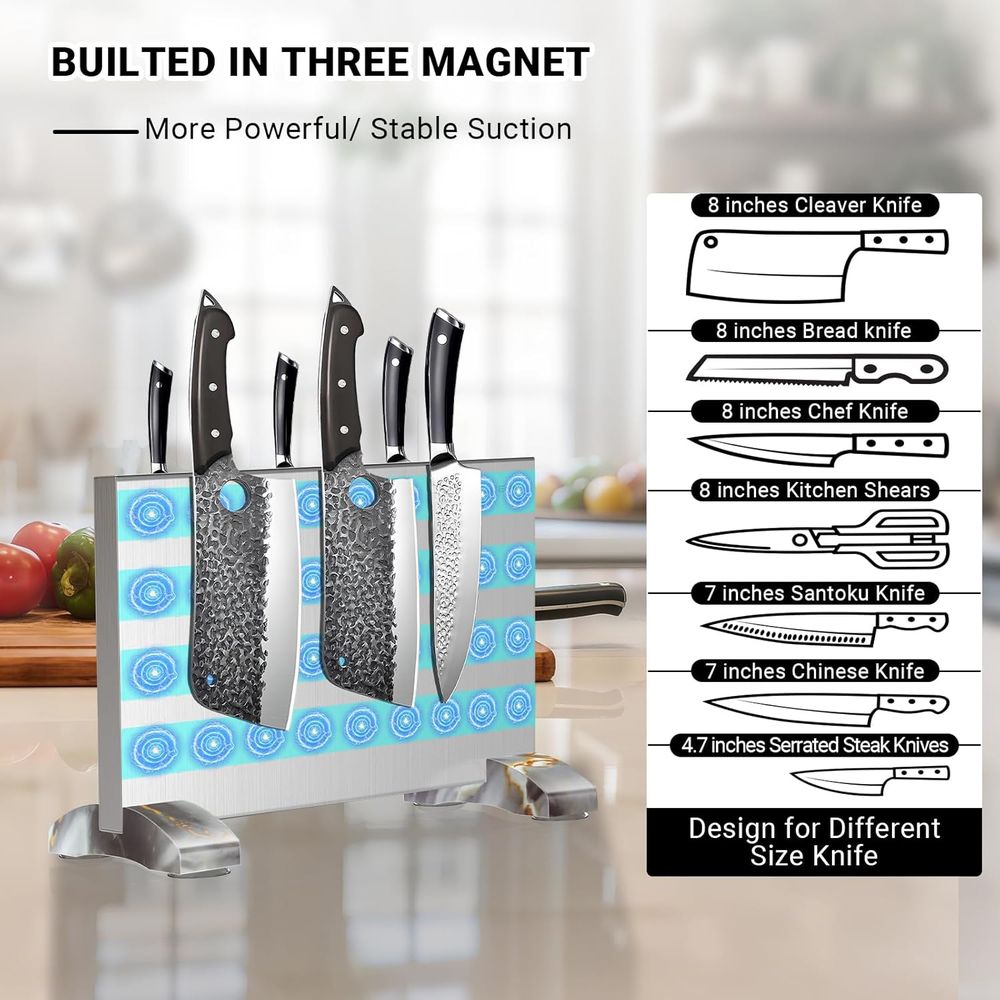 Магнитная подставка для блоков – обзор и цена Magnetic Knife Strip