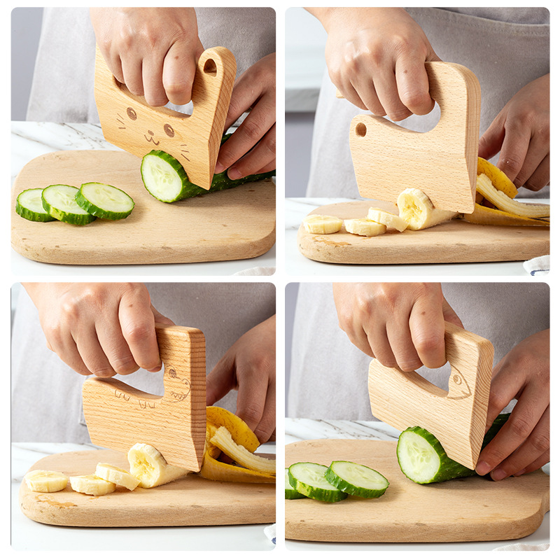 Деревянный детский нож для при – обзор и цена Kitchen Gadgets For Kids