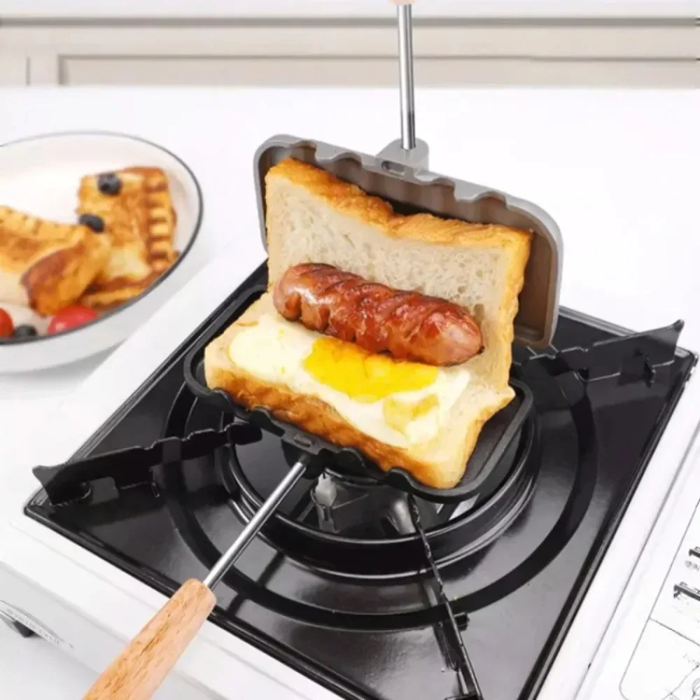 Двусторонняя сковорода для сэн – обзор и цена Breakfast Sandwich Maker