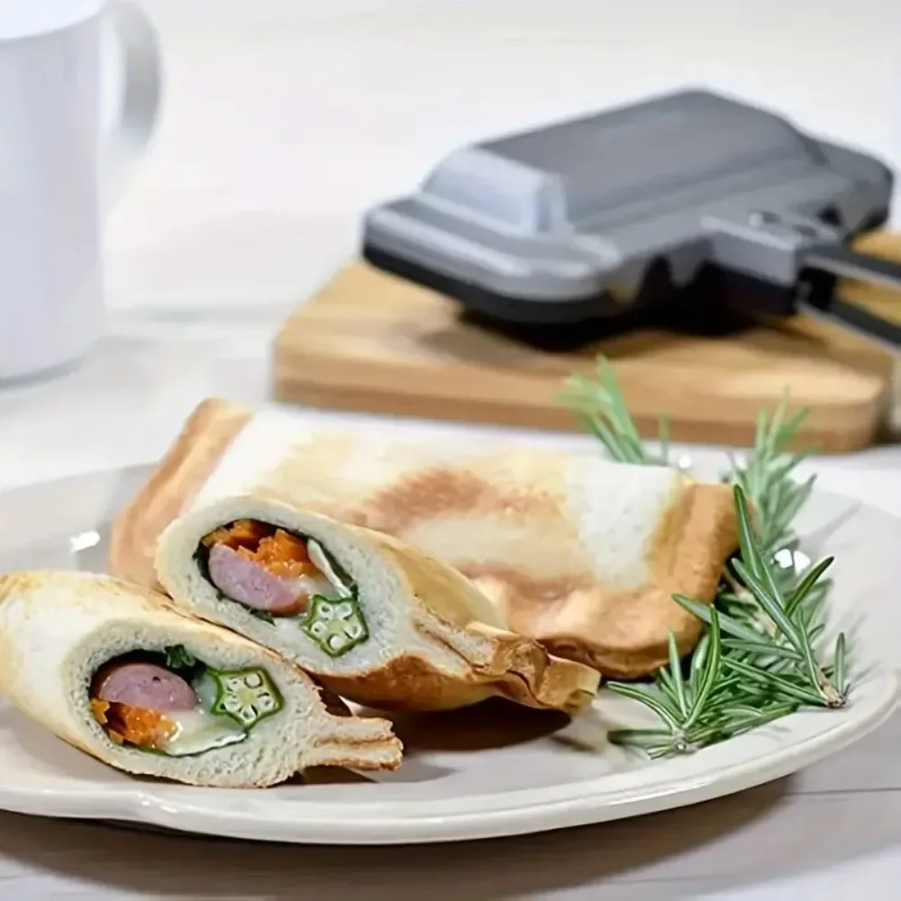 Двусторонняя сковорода для сэн – обзор и цена Breakfast Sandwich Maker
