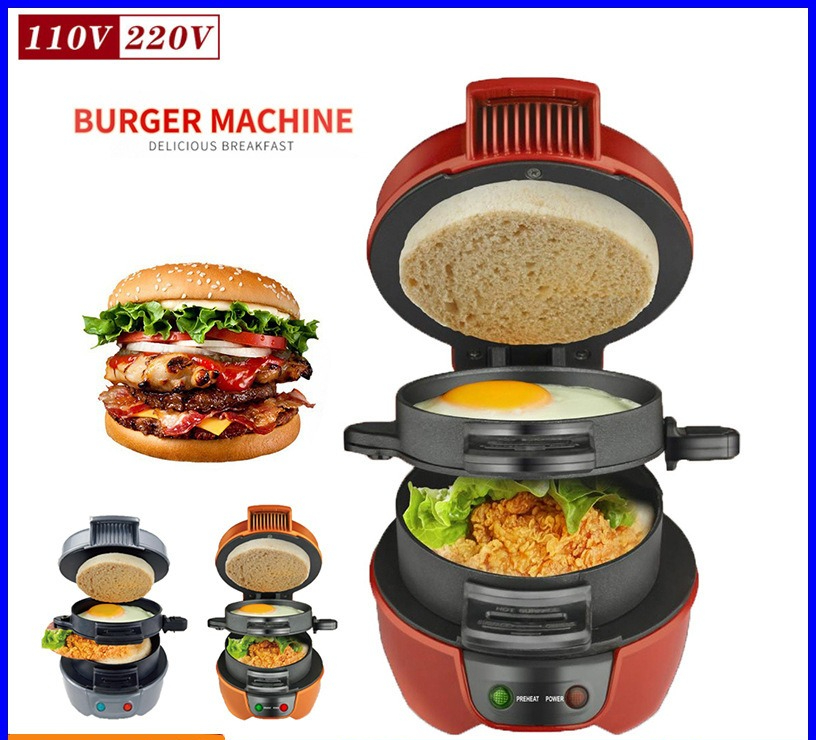 Аппарат для приготовления гамб – обзор и цена Breakfast Sandwich Maker