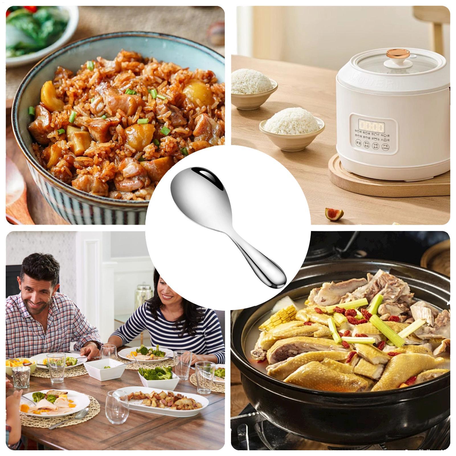Ложка для риса из нержавеющей  – обзор и цена Kitchen Gadgets Under 100
