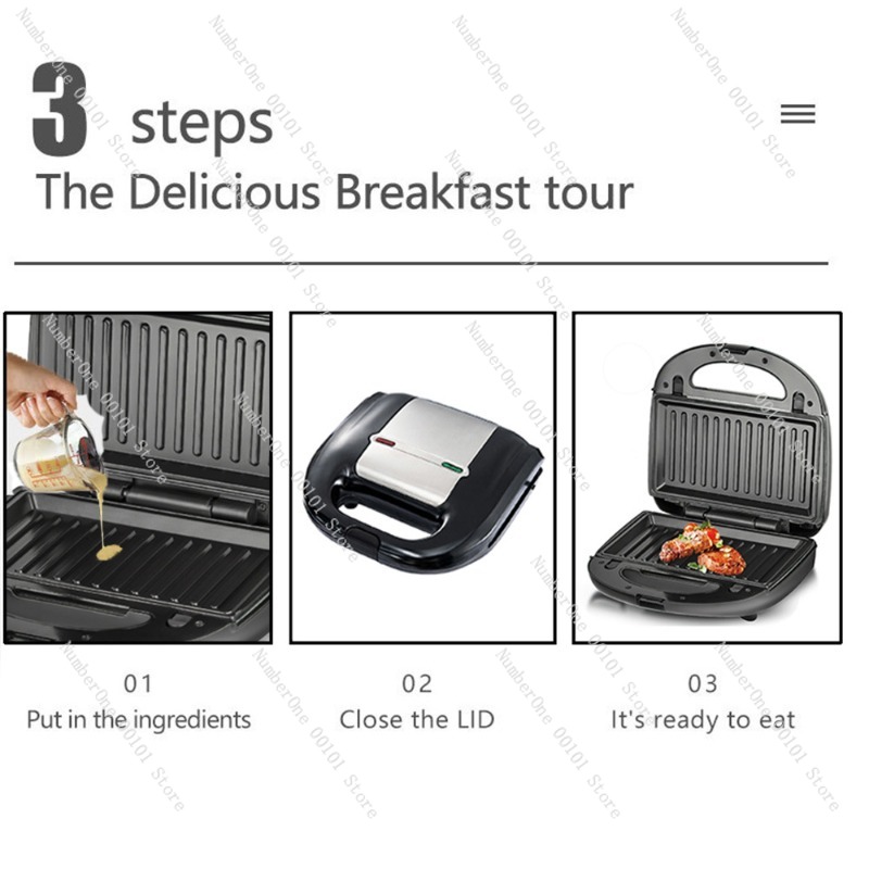 Многофункциональная машина 8-в – обзор и цена Breakfast Sandwich Maker